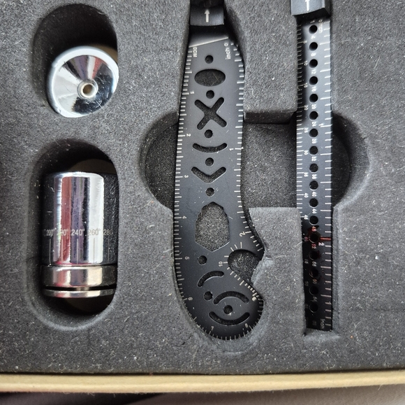 Versatile Black Metallic Ruler Set - Picture 3 of 3